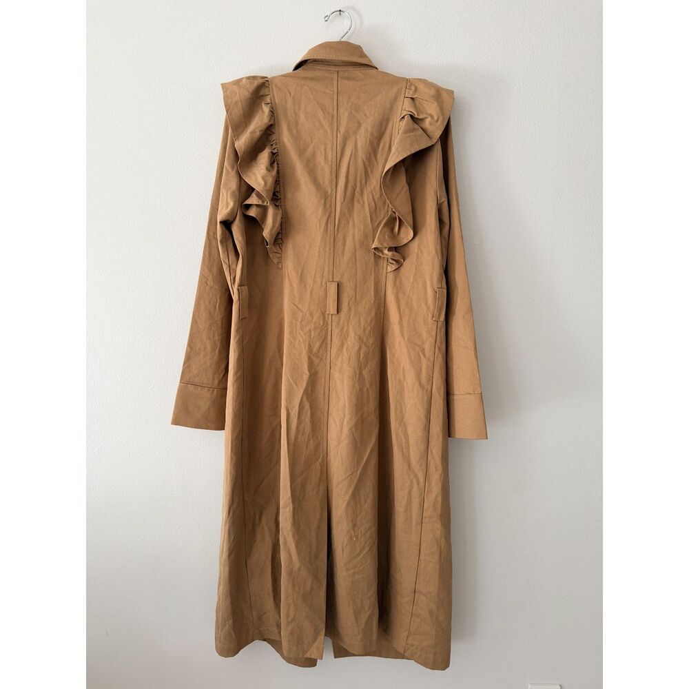 Who What Wear Ruffle Duster Jacket Large - Picture 7 of 9